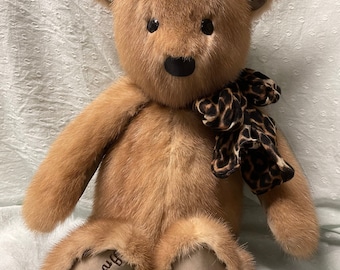 Fur Memory Bears-Keepsake bears made from a coat or clothing you provide.