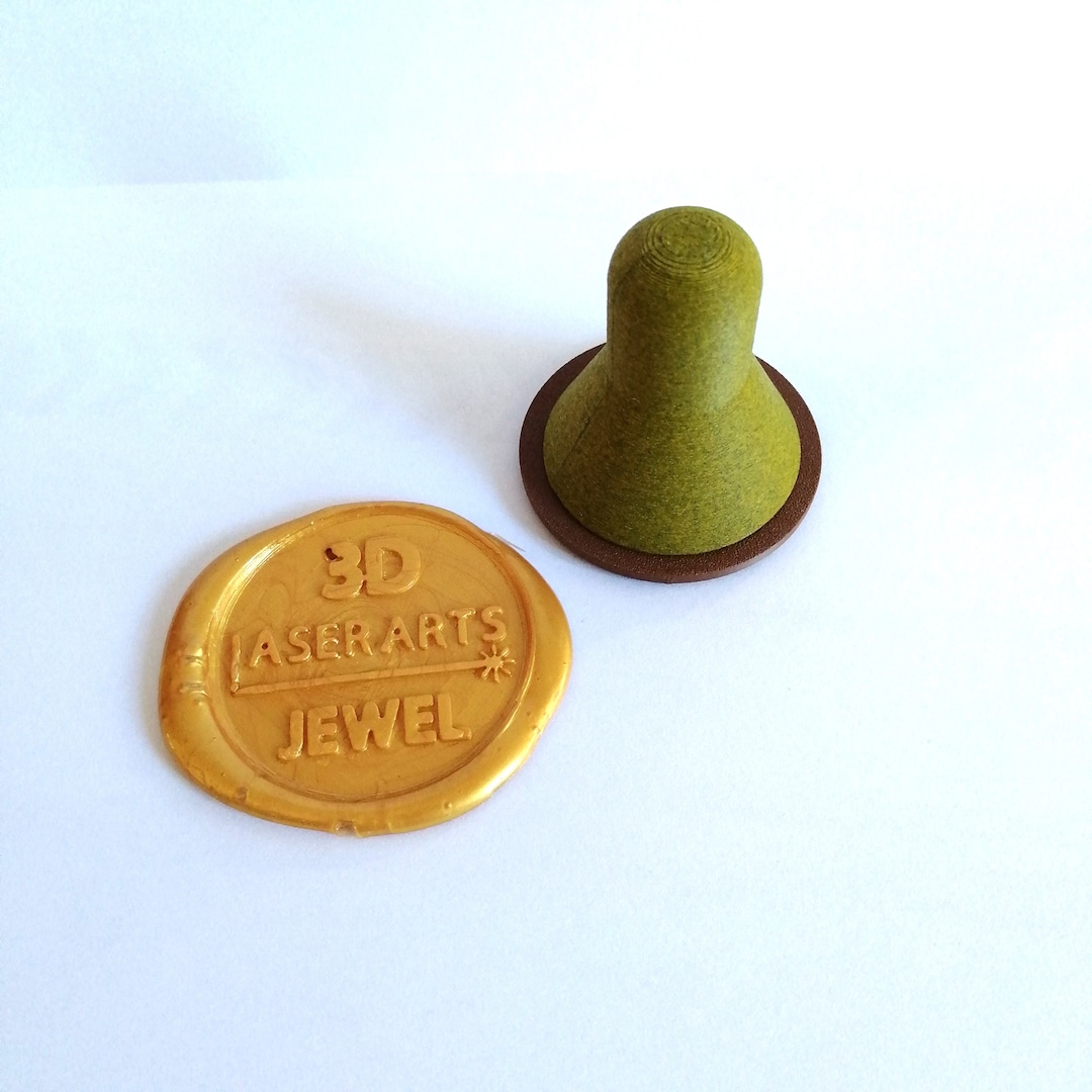 Timbro Tondo Personalizzato Per Matrimonio Con Iniziali Data E - Foto 8