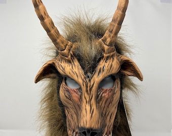 Zagone Studios Got Your Goat, Satyr Devil Demon Latex Face Mask