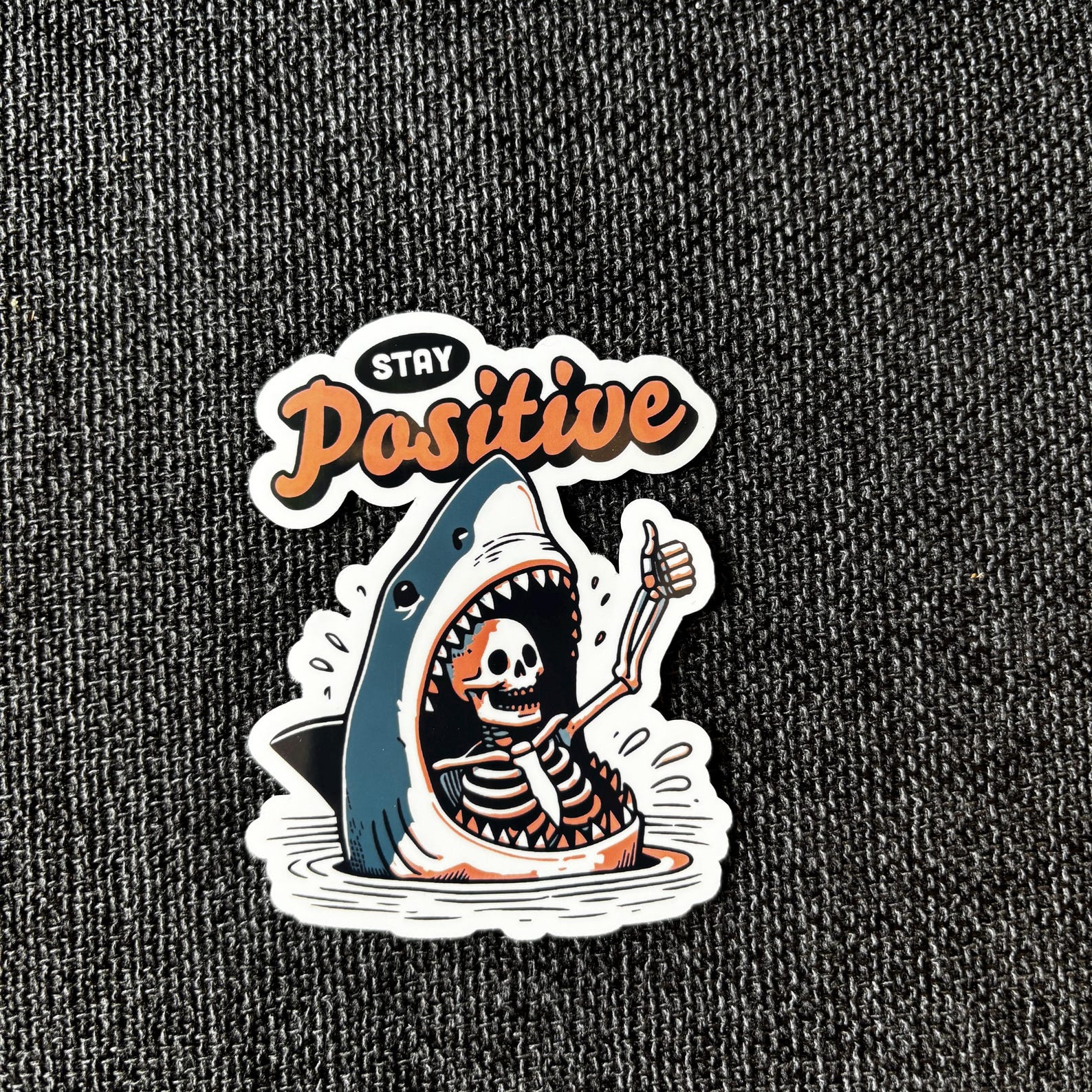 Stay Positive Sticker, Funny Sticker, Positivity Sticker, Mental Health ...