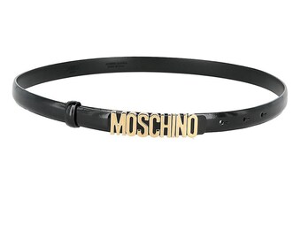 skinny moschino belt