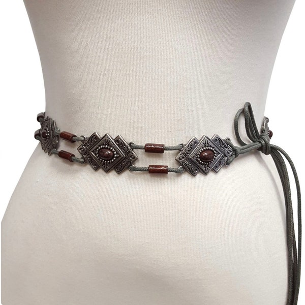 Western Rope Belt Etsy