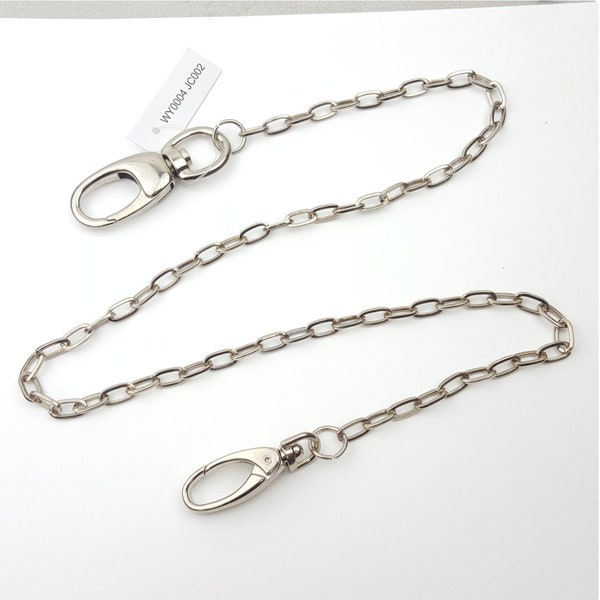 Silver wallet chain