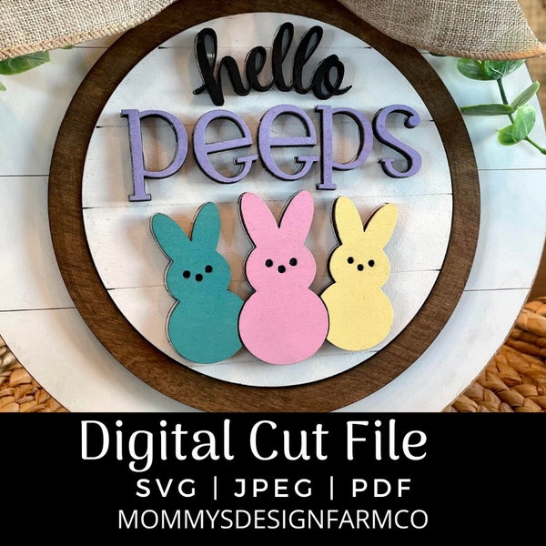 Welcome Peeps Svg - Etsy