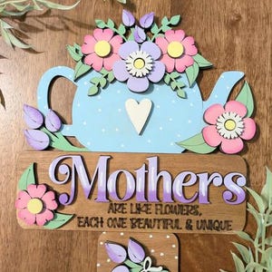 Interchangeable Truck Insert | Mother's Day Floral Teapot