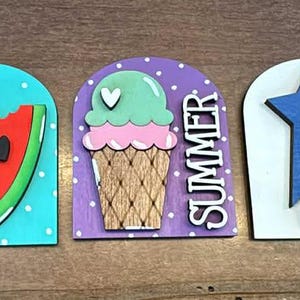 Interchangeable Arched Summer INSERTS ONLY