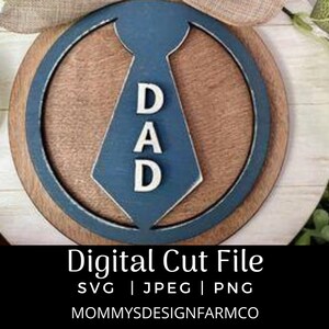 Dad Insert SVG | Dad SVG File | Dad Cut File