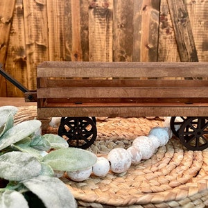 Interchangeable Wagon or Raised Shelf BASE piece Only | Interchangeable | Seasonal