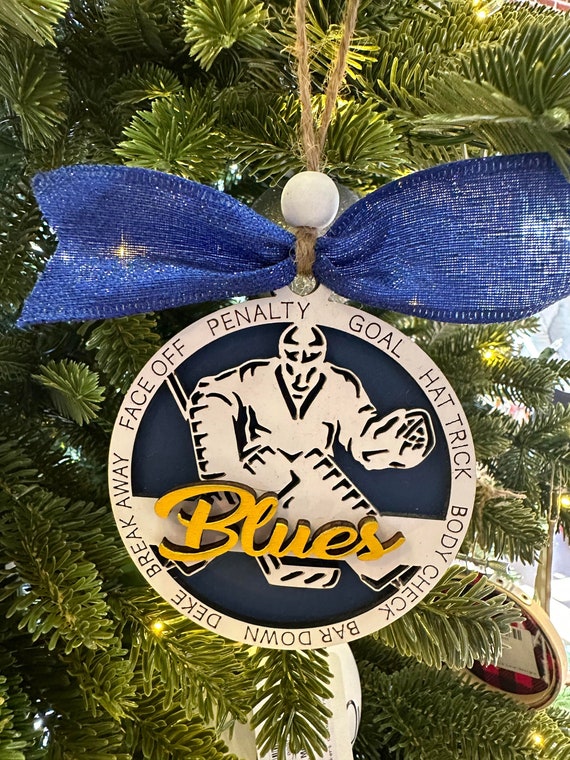 STL Hockey Christmas Ornaments Ornament Christmas 