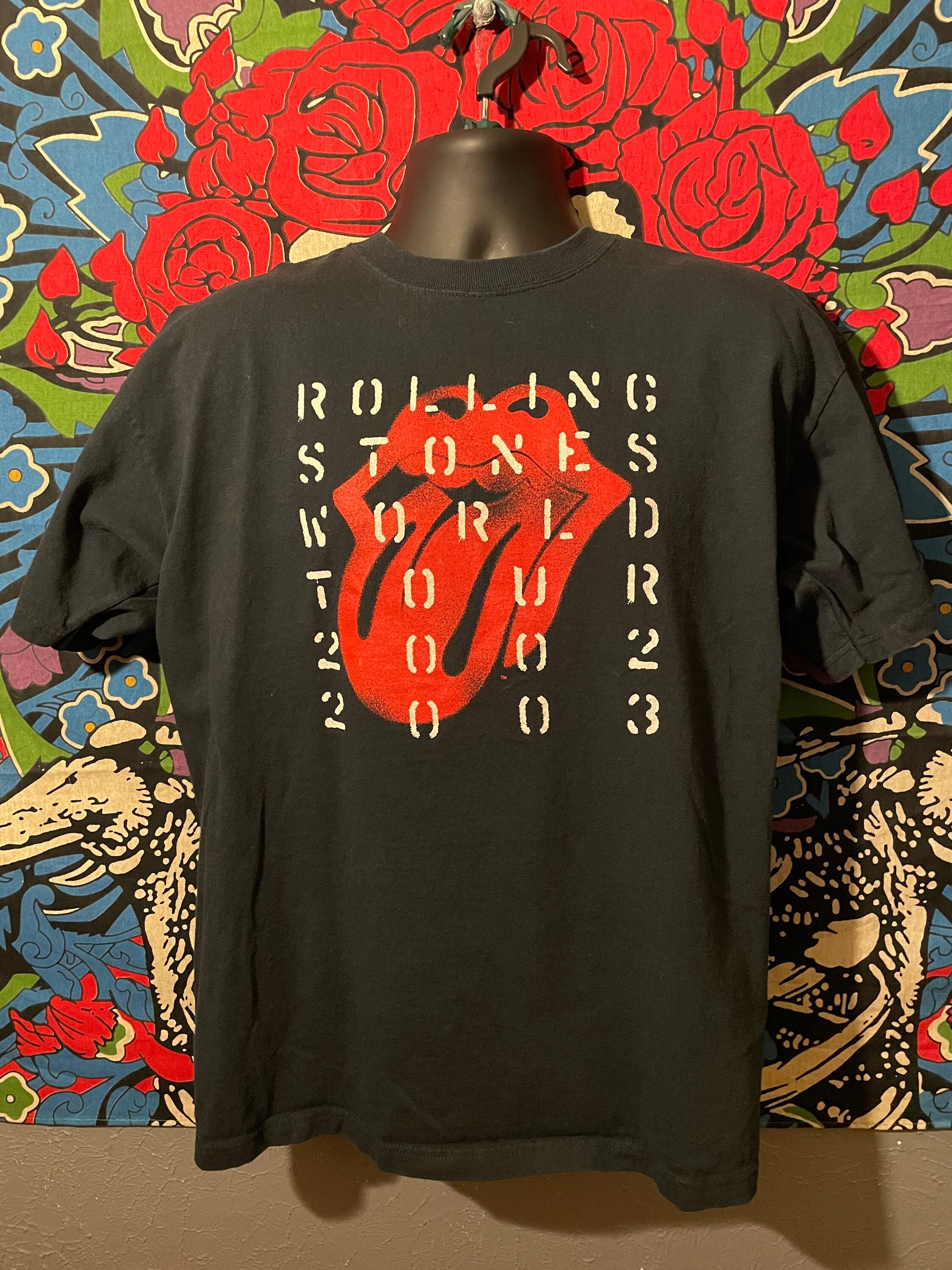 Vintage Rolling Stones World Tour T shirt Etsy