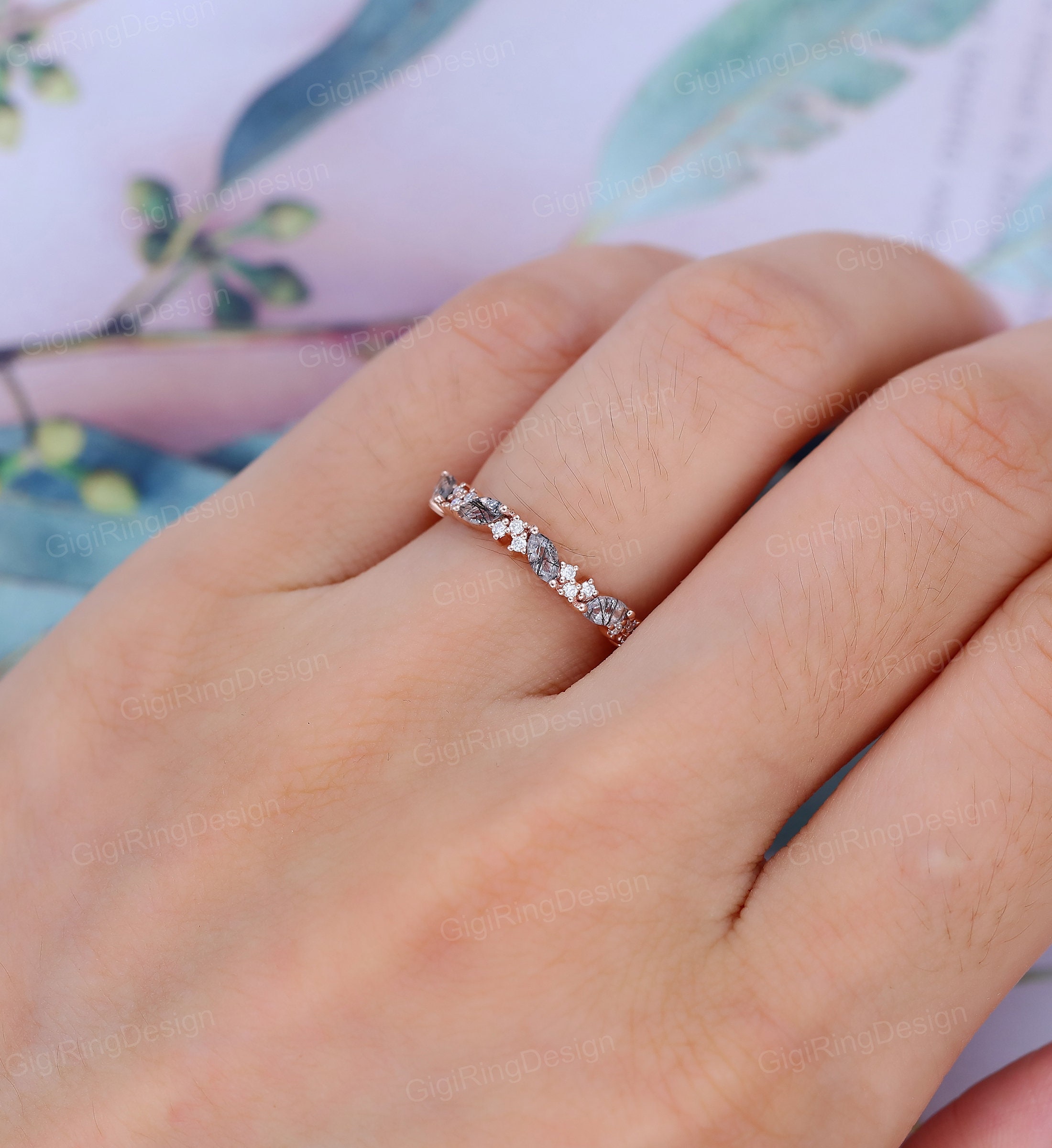 Anelli Moissanite da uomo | Fedi nuziali in moissanite da uomo | Sostenibile e lussuoso