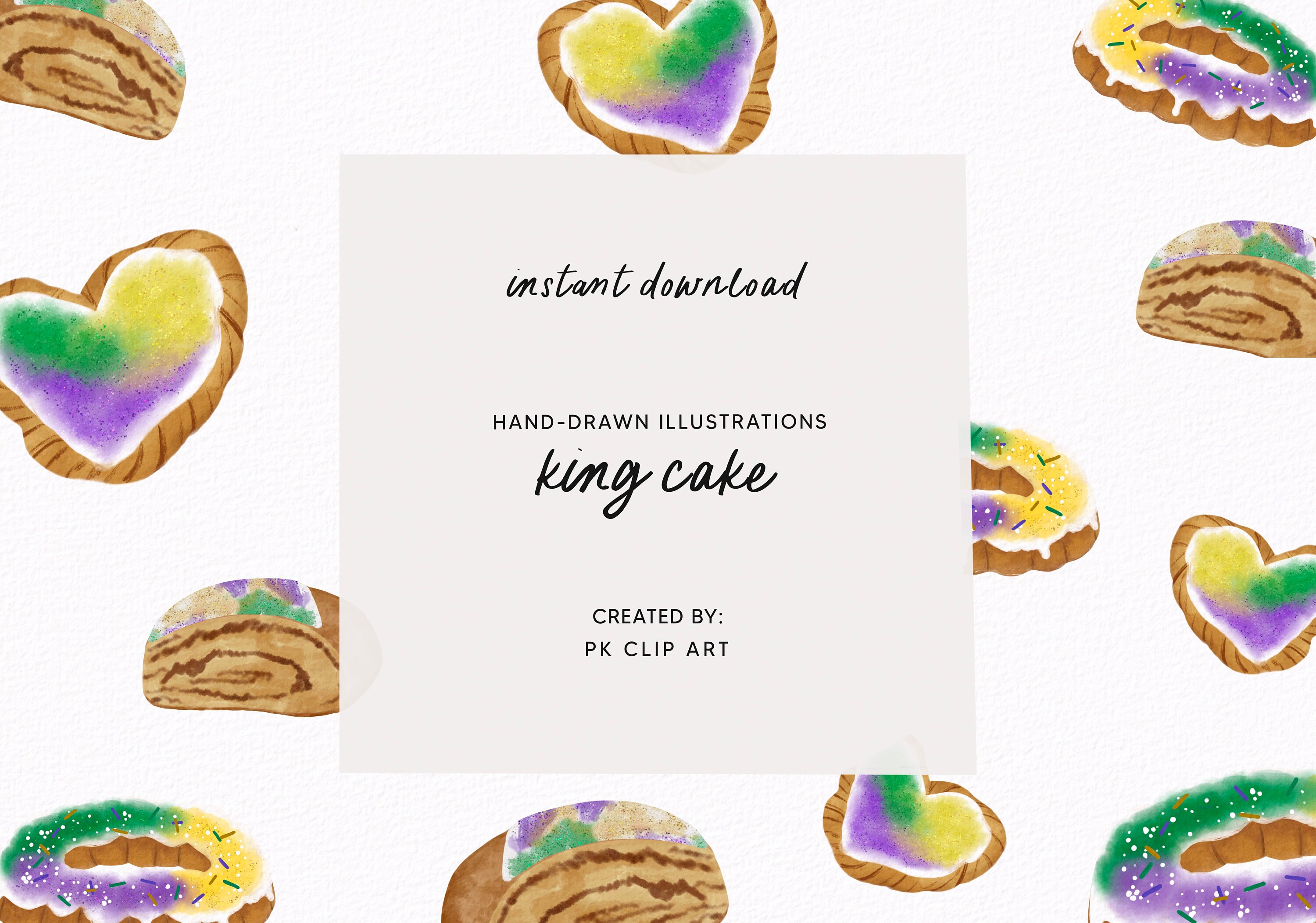 mardi gras king cake order