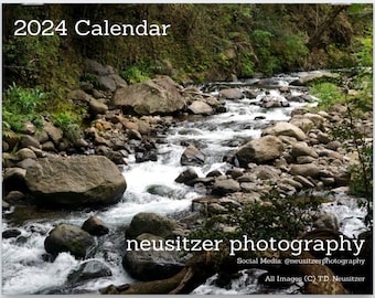 2024 Calendar - 8.5" x 14"