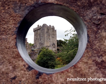 Blarney Castle door het sleutelgat - fotografie-afdruk