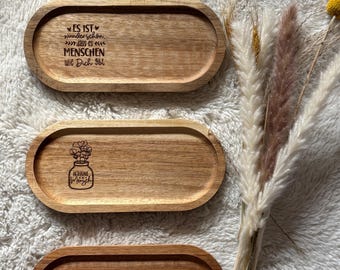 Engraved tray | Gift | Personalized | Time out | Loved one | Best friend | Mother's Day | Birthday | Wedding | Anniversary | Peace | Decoration | Home | Tea