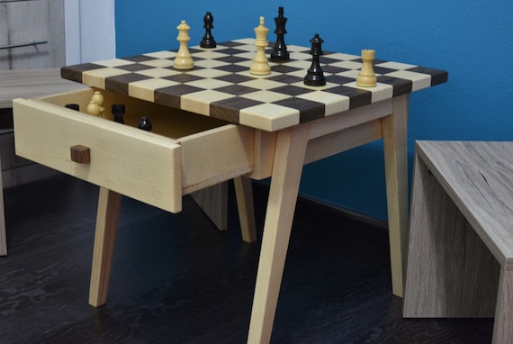 My second attempt at my perfect chess board : r/woodworking