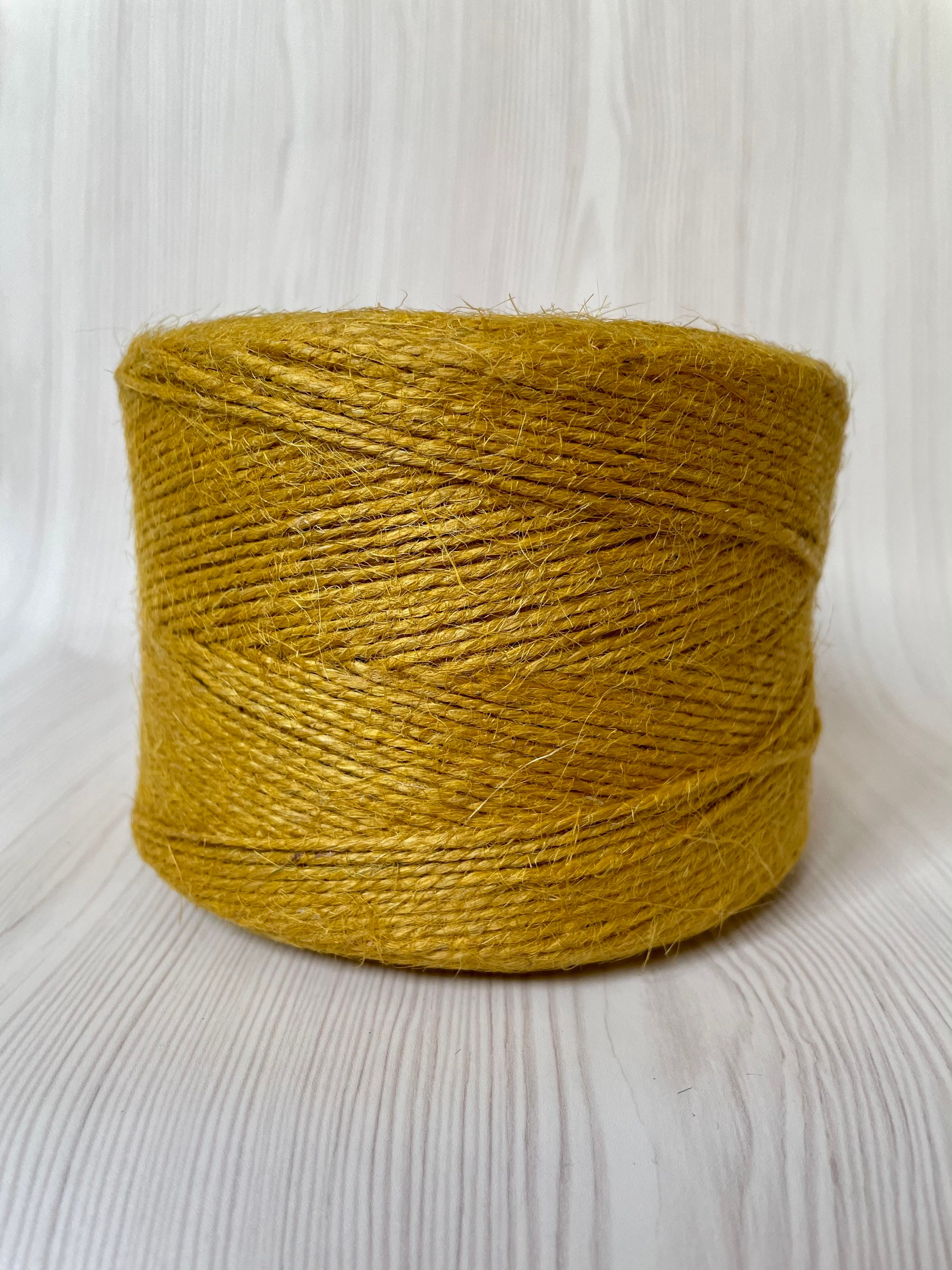 Jute Color Jute Rope Jute for Knitting Etsy