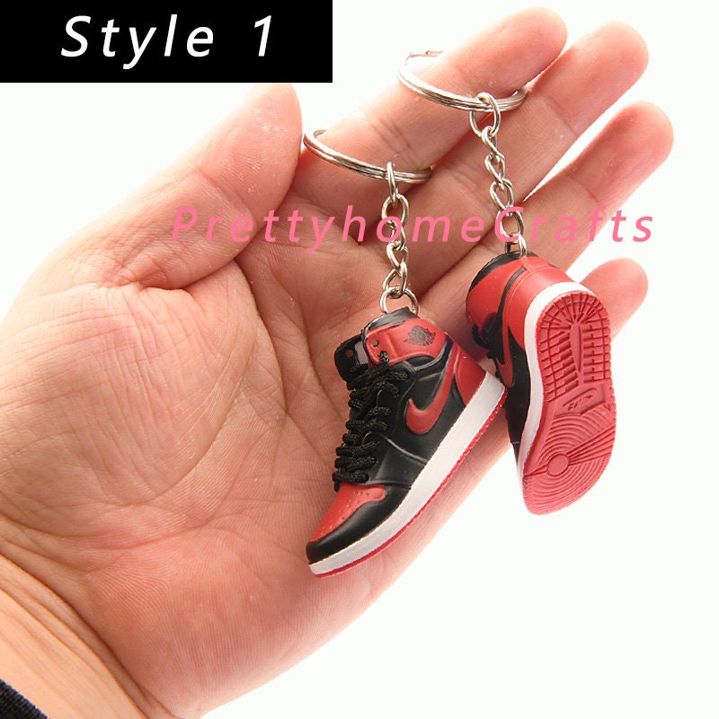3D Mini Sneaker KeychainMini Keychain 3D Sneaker Etsy