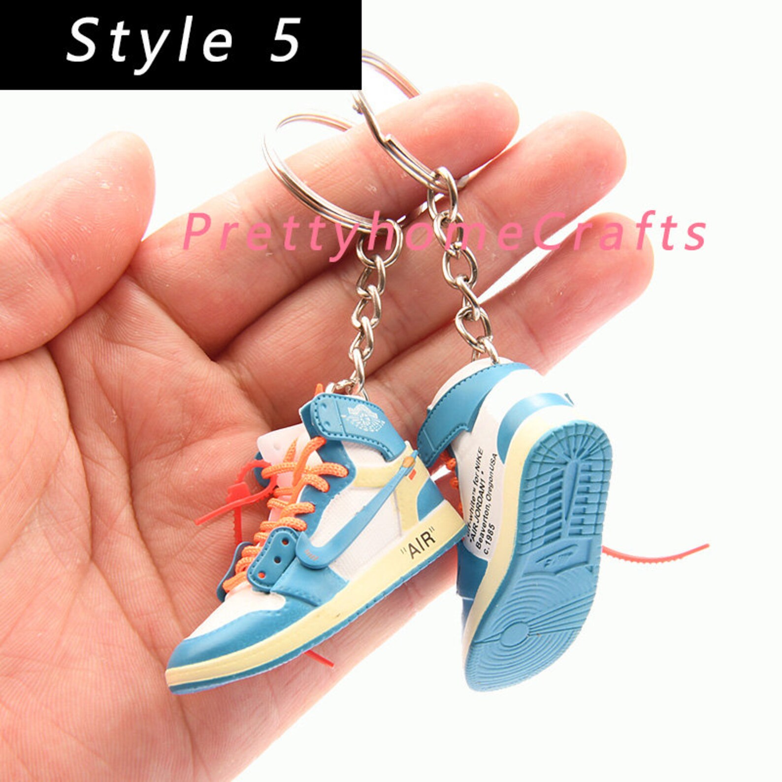 3D Mini Sneaker Keychainmini Keychain 3D Sneaker Etsy