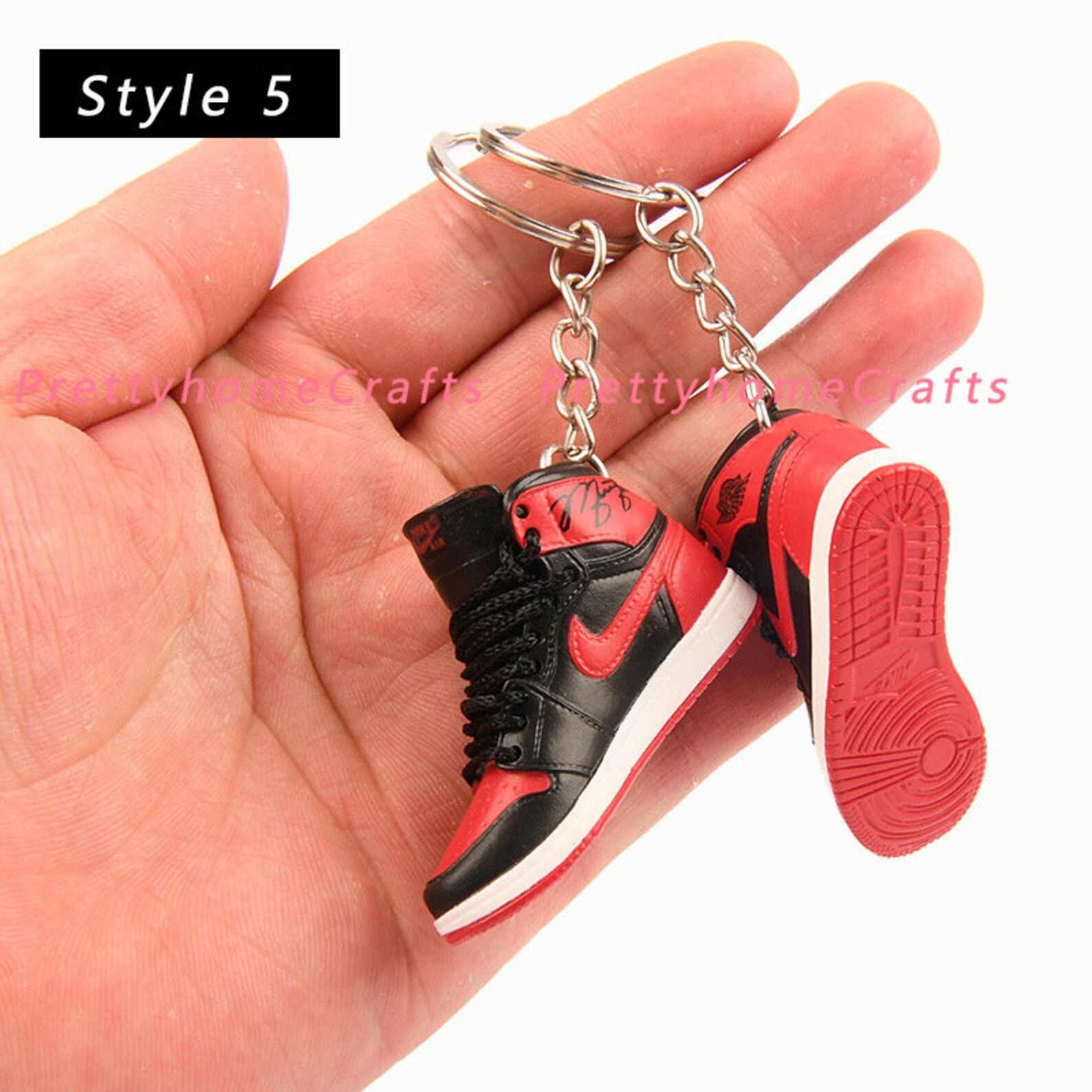 3D Mini Sneaker Keychainmini Keychain 3D Sneaker Etsy UK