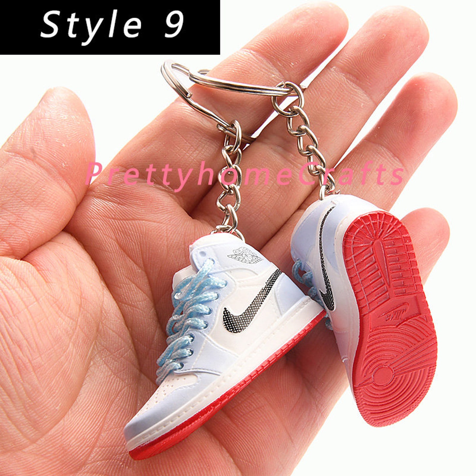 3D Mini Sneaker KeychainMini Keychain 3D Sneaker Etsy