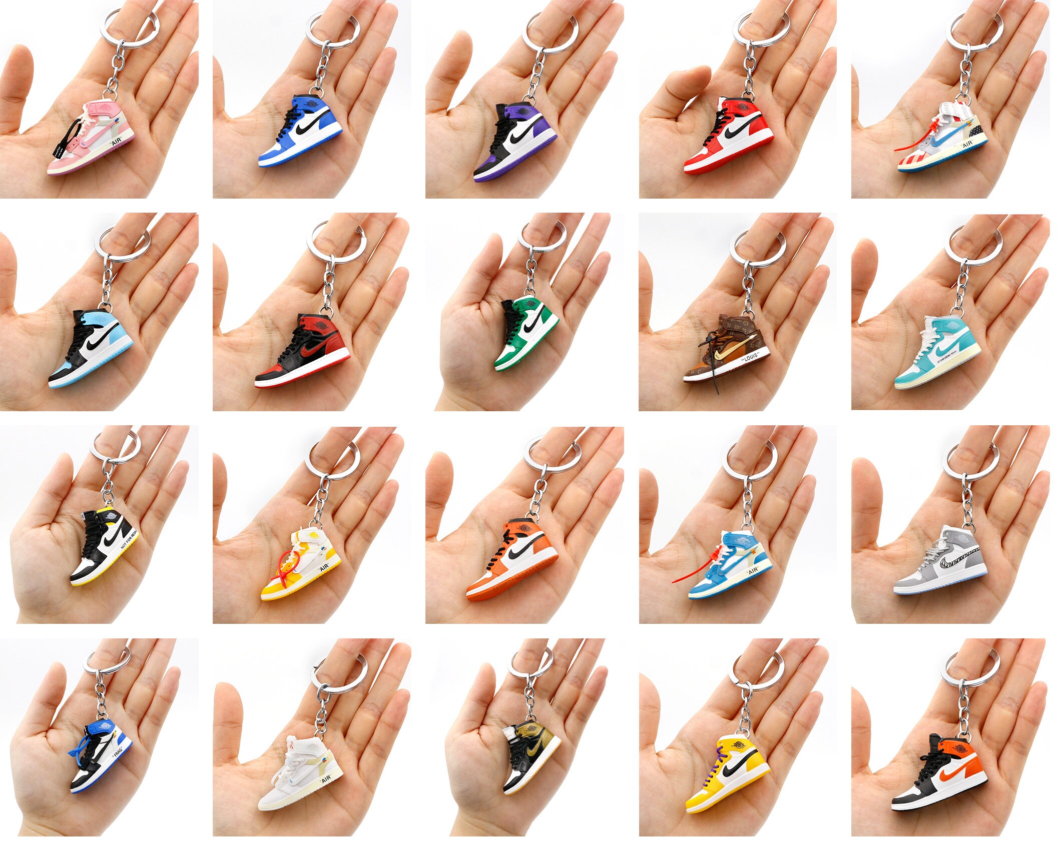 mini sneaker keychains wholesale