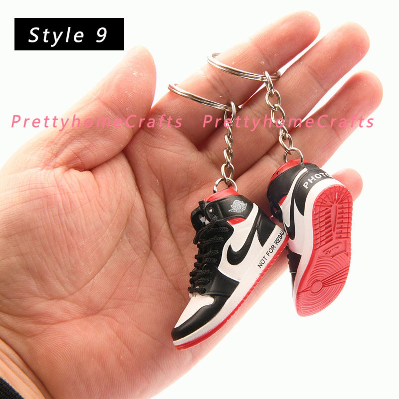 3D Mini Sneaker Keychainmini Keychain 3D Sneaker Etsy UK
