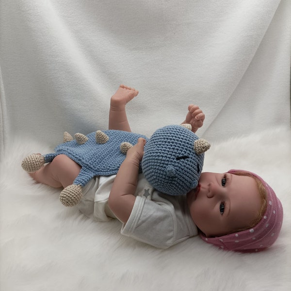 Drachen Tröster Amigurumi  babyblaue