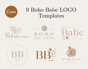 Bohemian Logo Etsy