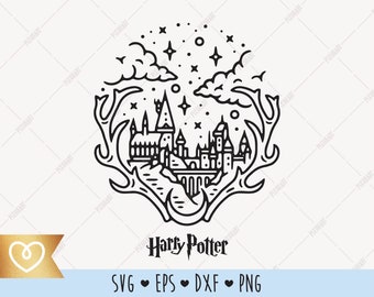 Download Hogwarts Castle Svg Etsy