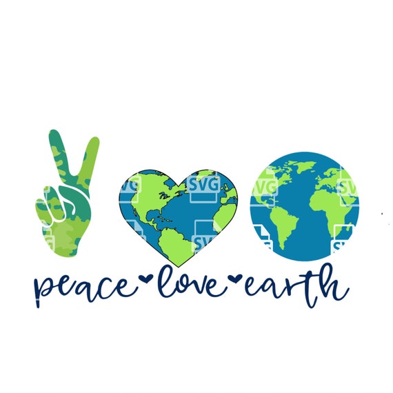 Download Peace Love Earth Svg Trending Svg Earth Svg The Earth Day Etsy