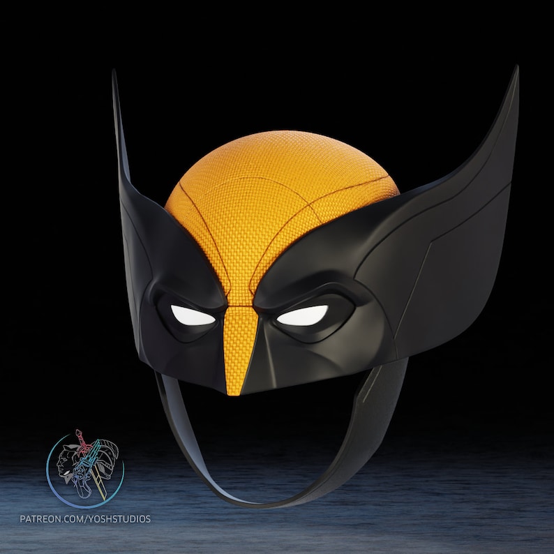 RAW 3D Printed Wolverine Deadpool 3 Cosplay Costume Cowl Mask Helmet - Etsy