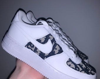 white air force ones with designs