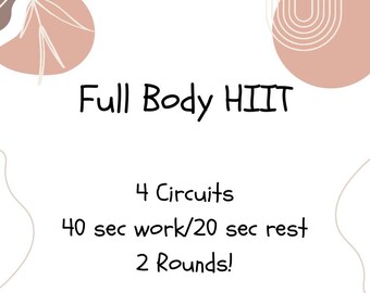 Ganzkörper HIIT