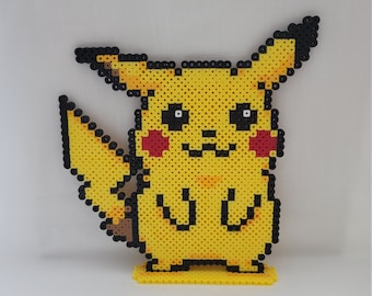 Pikachu Hama Bead Pattern 2025 - Technical View