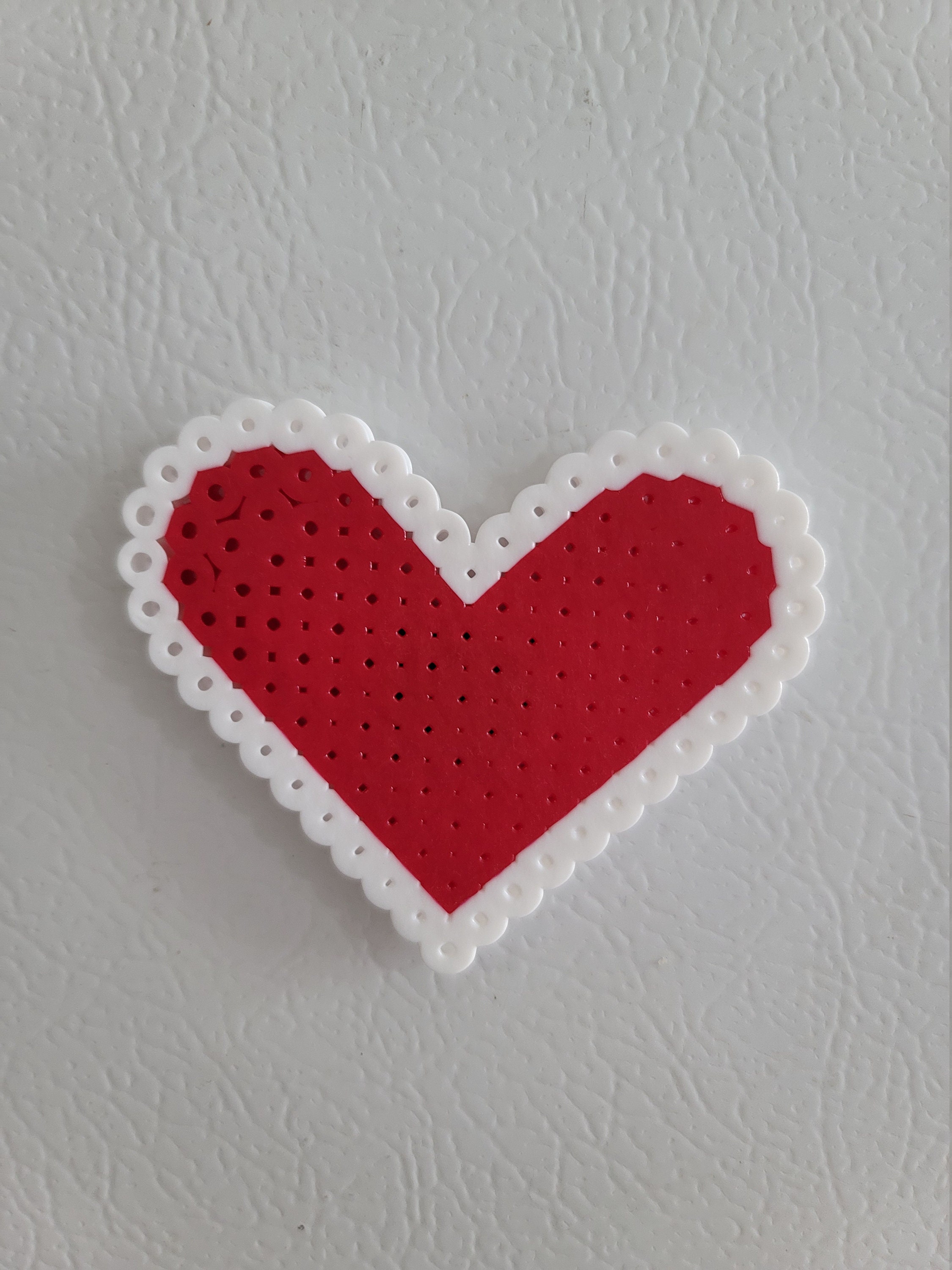 Perler Bead Hearts Etsy