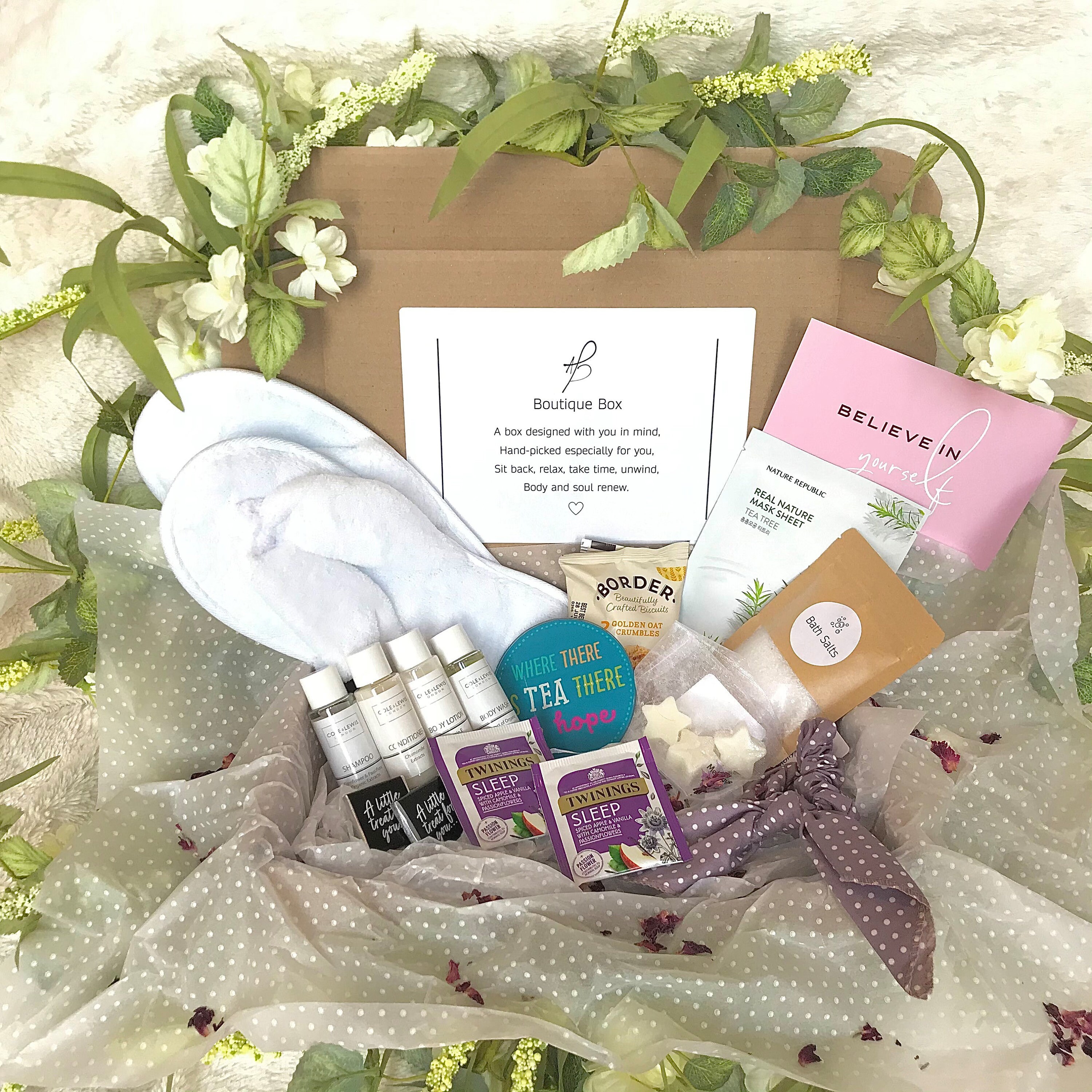Mindful Self Care Gift Box The Soothing One Etsy