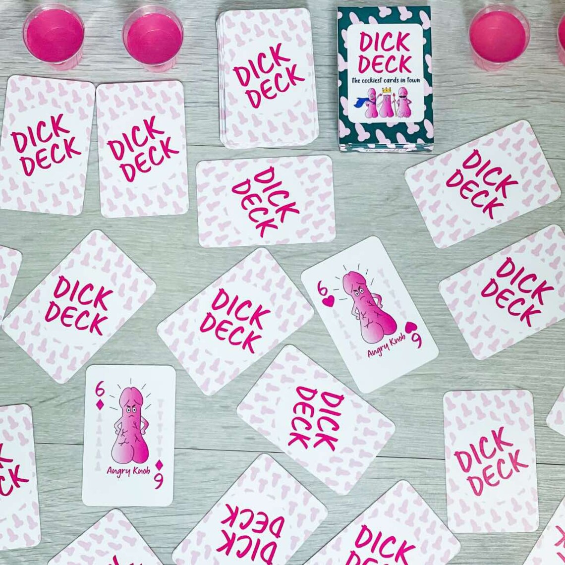 Dick Deck 54 Pack of Penis Playing Cards Funny Drinking - Etsy UK
