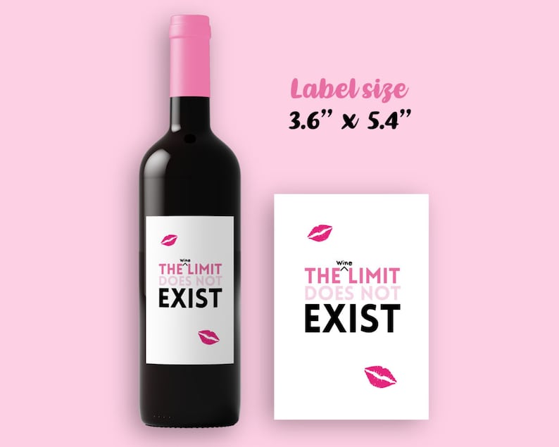 Mean Girls Wine Labels 6 Wine Bottle Labels Mean Girls Etsy