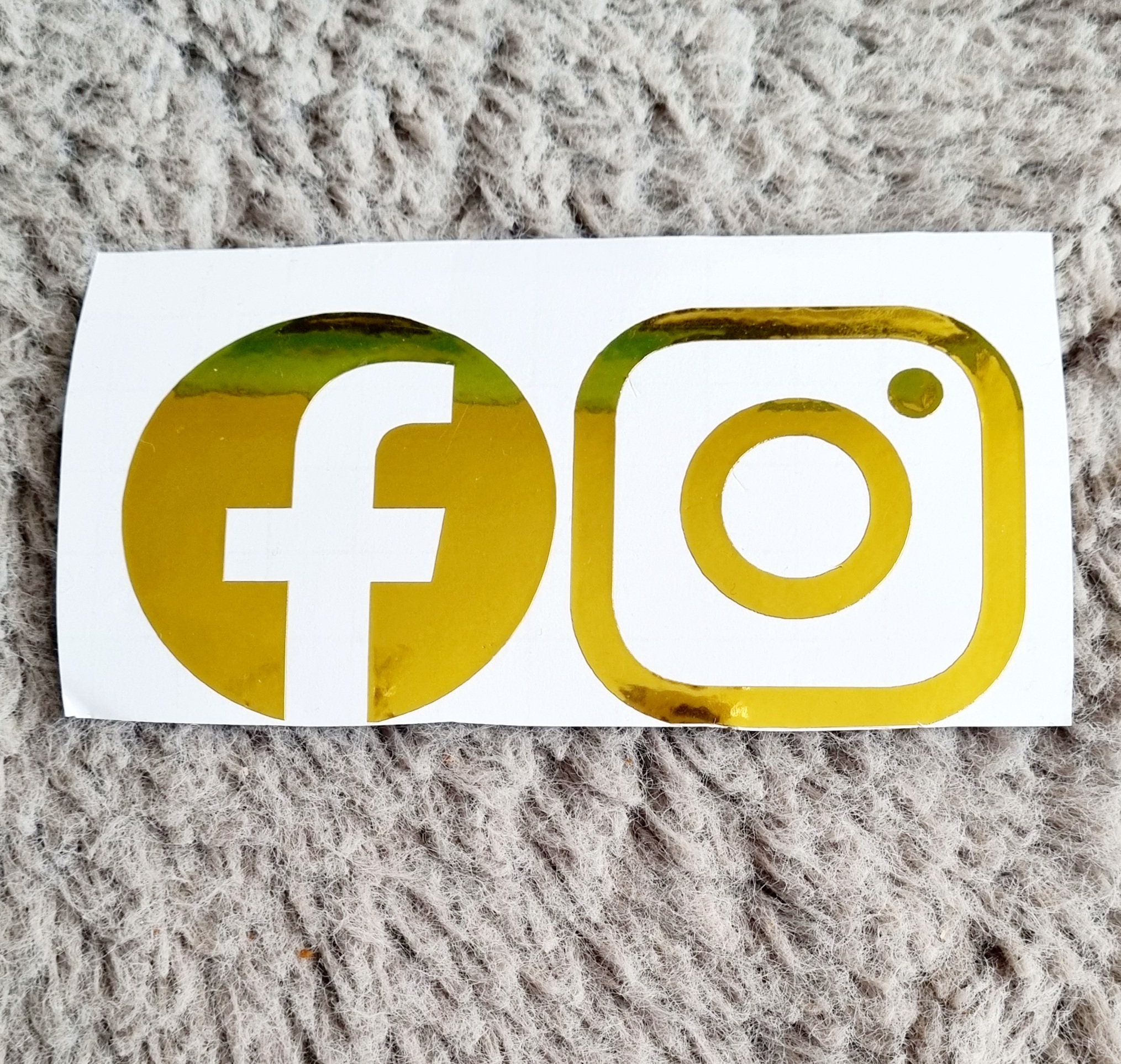 Social Media Icons Vinyl Decal Stickers Facebook Twitter Etsy UK