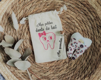 Kit pour dent de lait pour enfant, petite souris