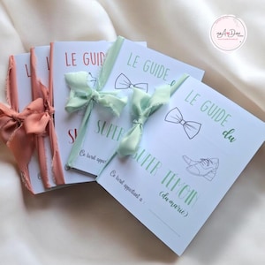 Guide, witness booklet, bridesmaid, groomsman, witness kit, wedding, wedding booklet