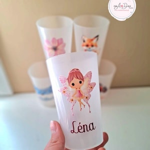 Personalized cup for children, birthday, kindergarten, baby shower, gift, baptism, party, nanny, nursery... image 5