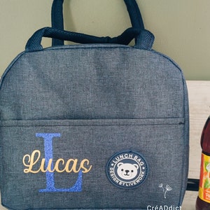 Lunch Bag personnalisé, gouter enfant, sac isotherme, crèche, nounou, école bild 6