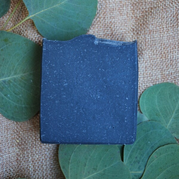 Tea tree & Charcoal Facial/Body Soap Bar | Natural Handcrafted Soap | Cold Processed Soap | Body Care | Essential Oil | Vegan