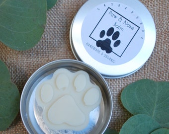 Dog Cat Nose & Paw Balm | Salves | Organic | Dog Care | Paw Care | Natural Oils