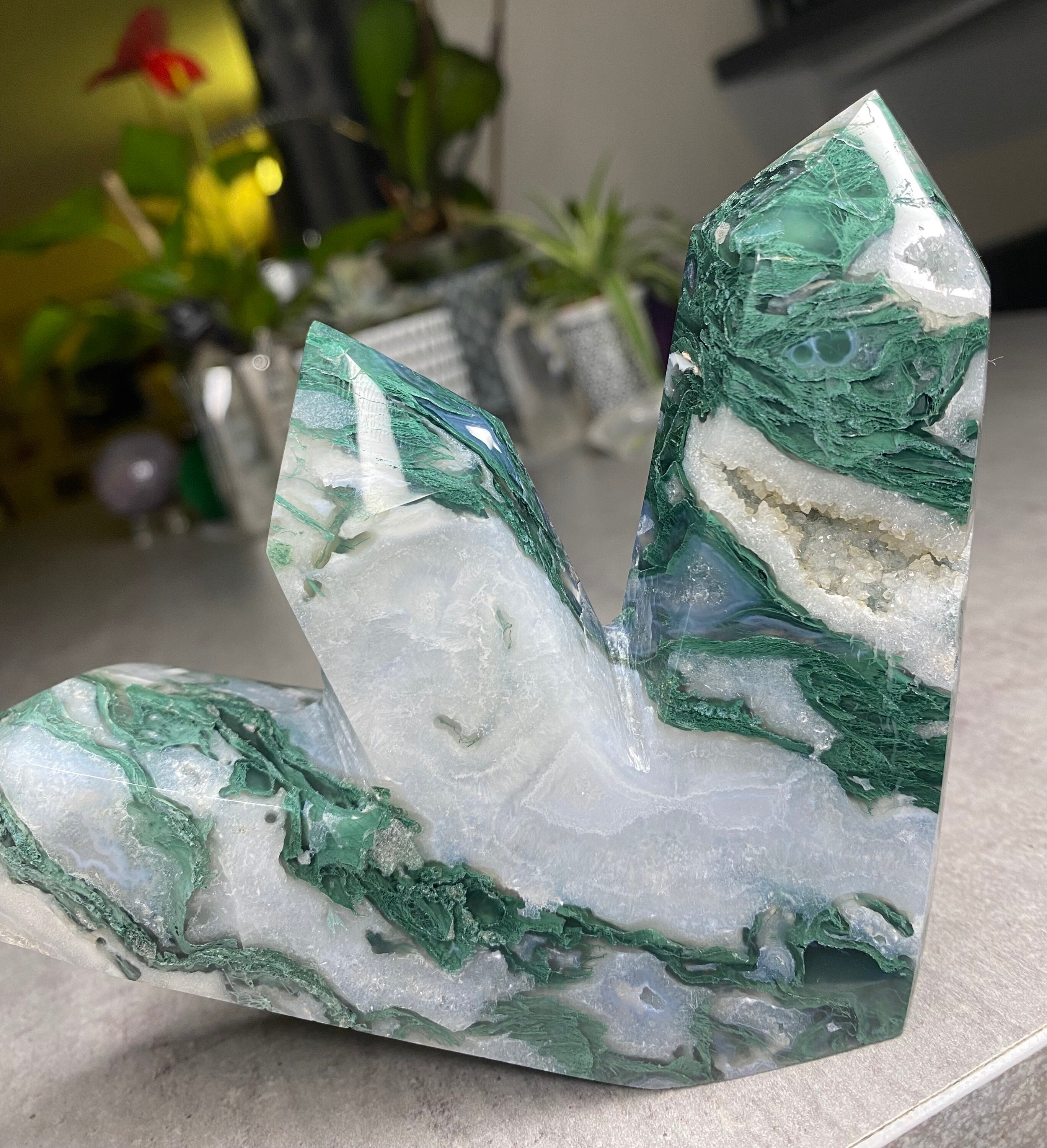 Triple Pointe Agate Mousse