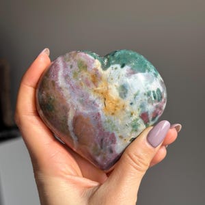 Ocean Jasper Heart