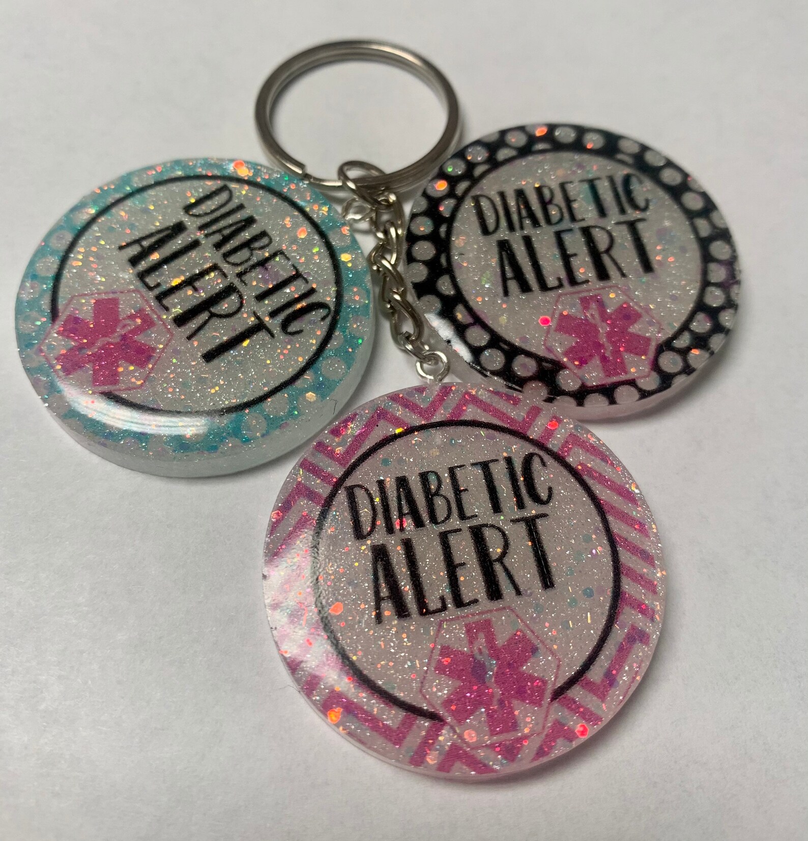 Medical Alert Keychains Etsy