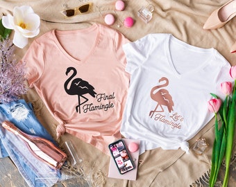 Final Flamingle, Flamingo Bride Shirt, Bachelorette Party Shirts, Funny Bridesmaid Shirts, Bridal Party Shirts, Bachelorette Tshirts